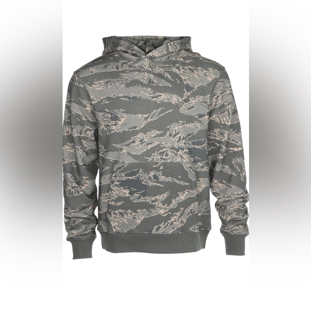 Stampd Black Water Strike Logo Hoodie, Camo, Size M